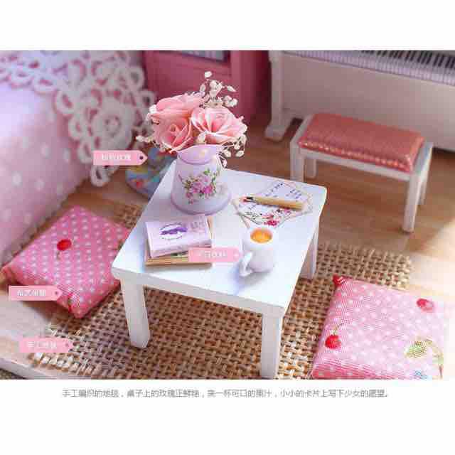 Mô hình lắp ráp DIY Ngôi nhà búp bê PRINCESS