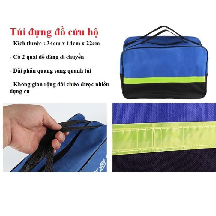 Bộ dụng cụ cứu hộ 9 món dành cho xe ô tô