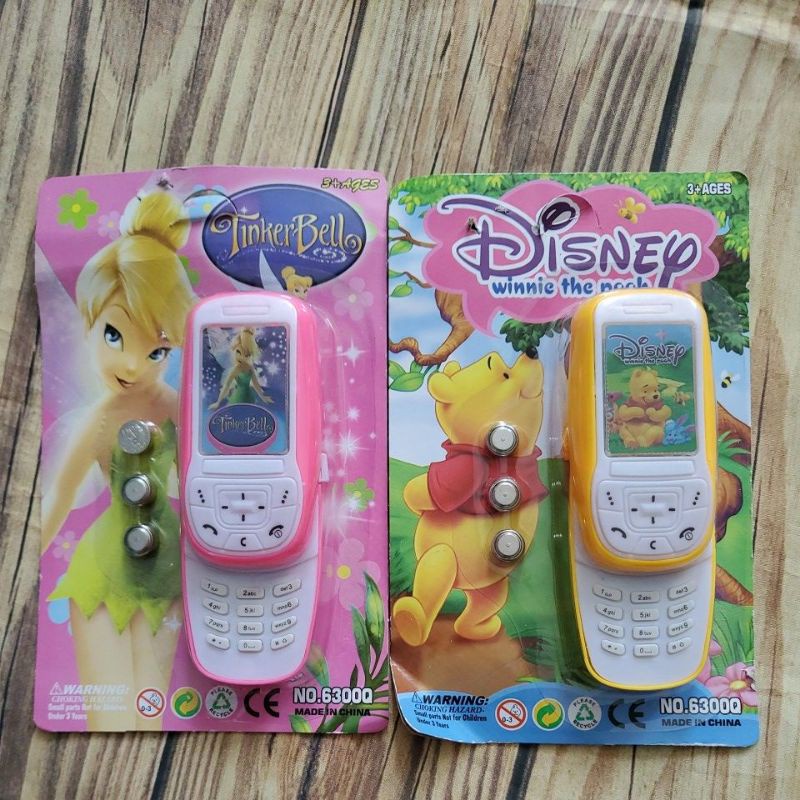 Điện thoại di động nắp trượt đồ chơi (tặng sẵn pin)