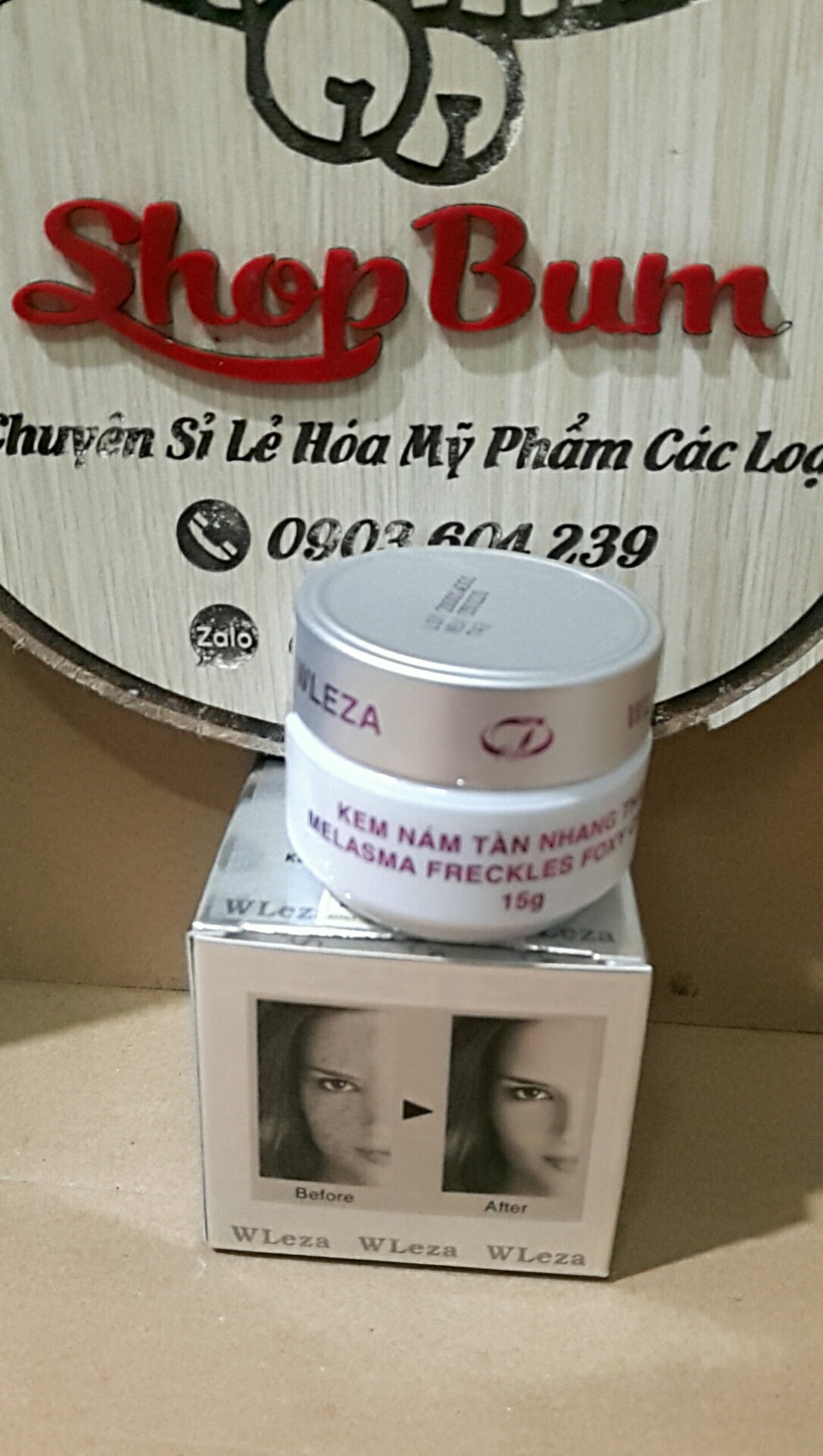 kem wleza nám tàn nhang thân 15g