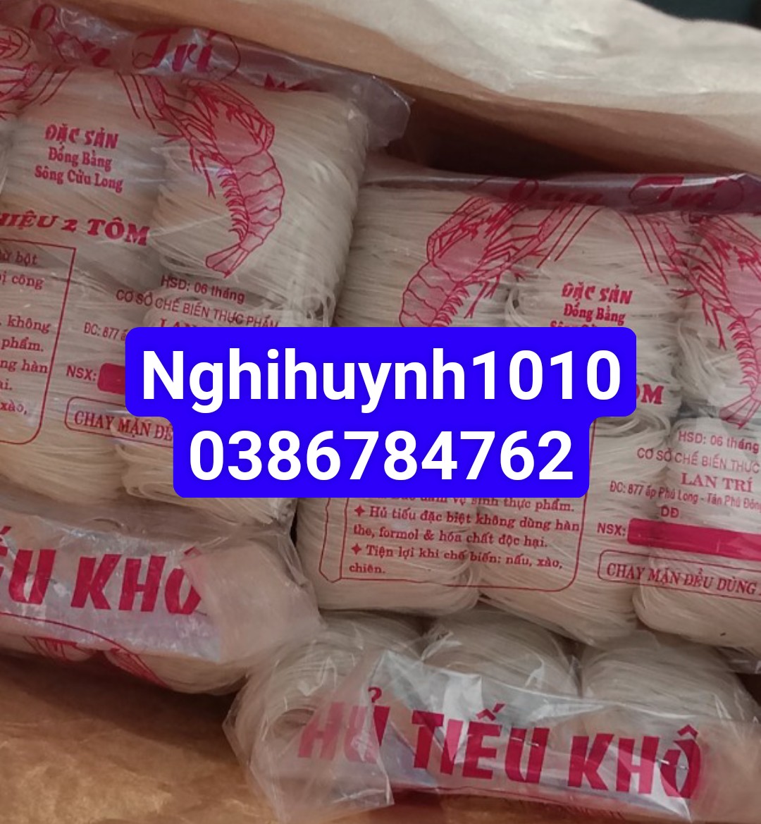 HỦ TIẾU KHÔ SA ĐÉC 500 GRAM/ GÓI