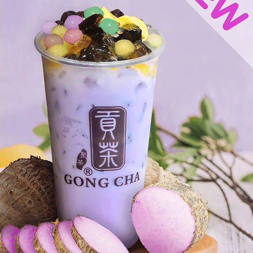 Set trà sữa khoai môn đậm vị