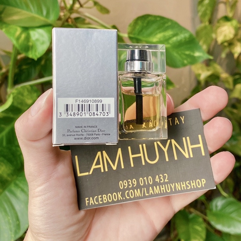 [ CHÍNH HÃNG ] Nước hoa mini DIOR HOMME edt 10ml