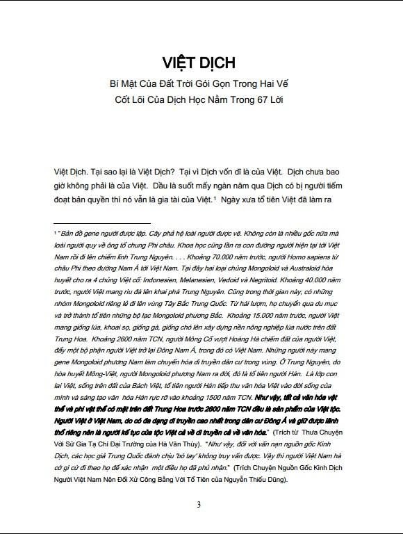 Việt Dịch Chánh Tông - Nguyễn Văn Mỳ (Xuân Phong)