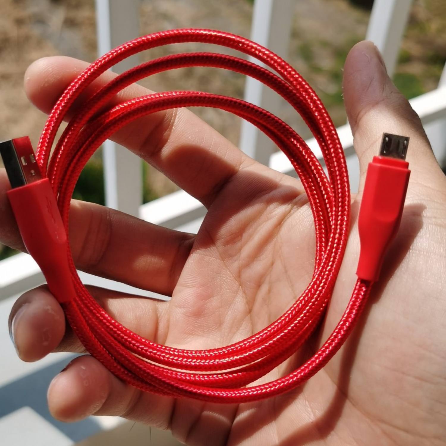 [New 100% nobox] Dây cáp Cáp Micro USB Aukey CB-AM1 / AM2 / MD2 dài 1.2m / 2m
