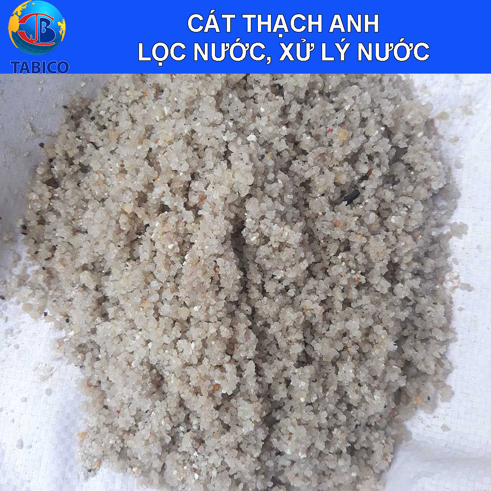 1kg cát thạch anh lọc nước phèn, lọc nước hồ cá