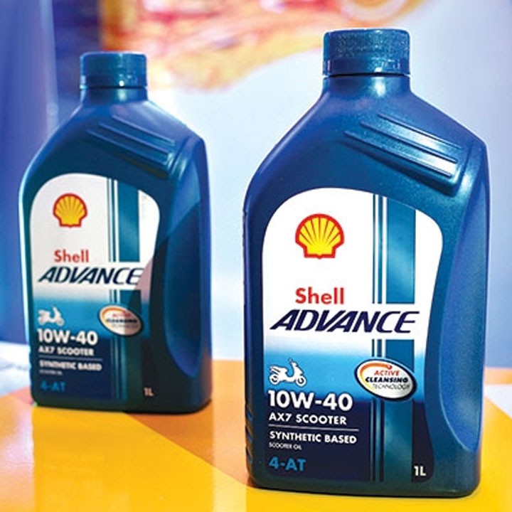 Nhớt xe số Shell Advance AX7 loại 1L - PT12