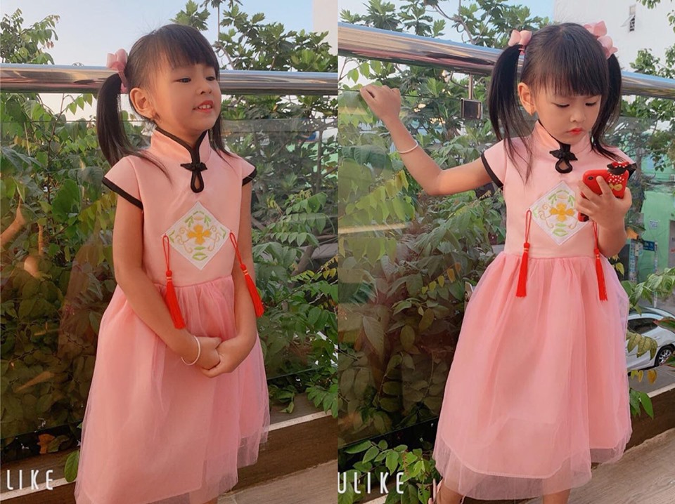 [HCM]Đầm cổ tàù phối lưới - phong cách tiểu thư - size 2-8