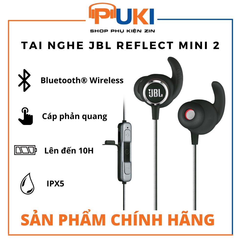Tai nghe bluetooth jbl reflect mini 2-jbl reflect mini 2-tai nghe thể thao không dây
