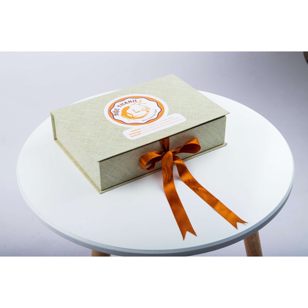 [Trung thu] Set quà Ngũ Mộc Thanh 2 (bánh trung thu, đtht, nhân sâm, yến, saffron)