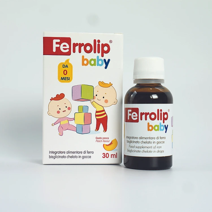 (Quà tặng hấp dẫn) Ferrolip baby ( Sắt nước hữu cơ Ferrolip Baby cho trẻ sơ sinh)