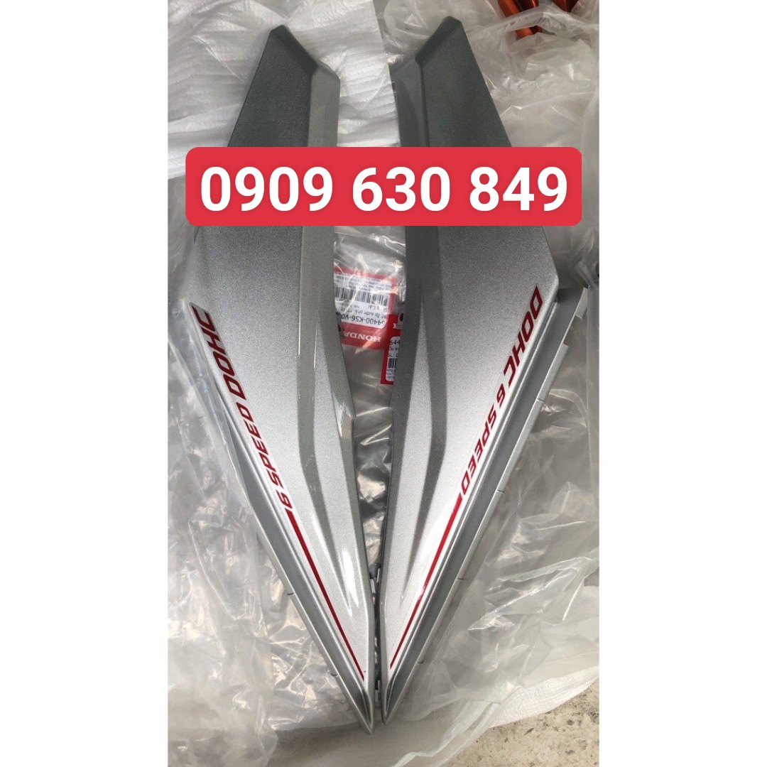 DÀN ÁO WINNER V1 ĐỎ CHERRY DOHC BẠC ZIN HÃNG ( BÁN LẺ TỪNG MÓN)