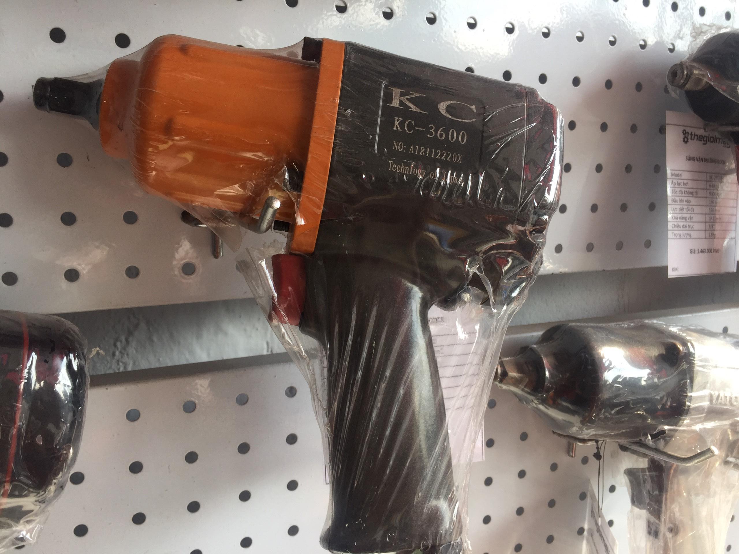 [HCM]Máy vặn bu lông 2 búa 1/2 inch Kocu KC-3600