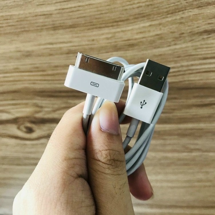 Dây Cáp Sạc ZIN  I P 4/4S, sạc cho ai pad 1,2,3 - Cáp sạc Nhanh Siêu Bền BH 12 Tháng