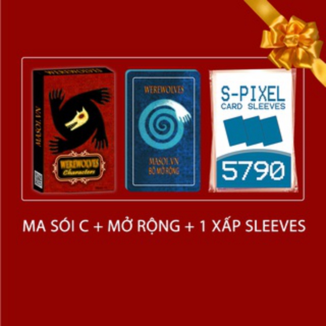 Bộ bài MA SÓI siêu hot (TẶNG KÈM MA SÓI MỞ RỘNG)