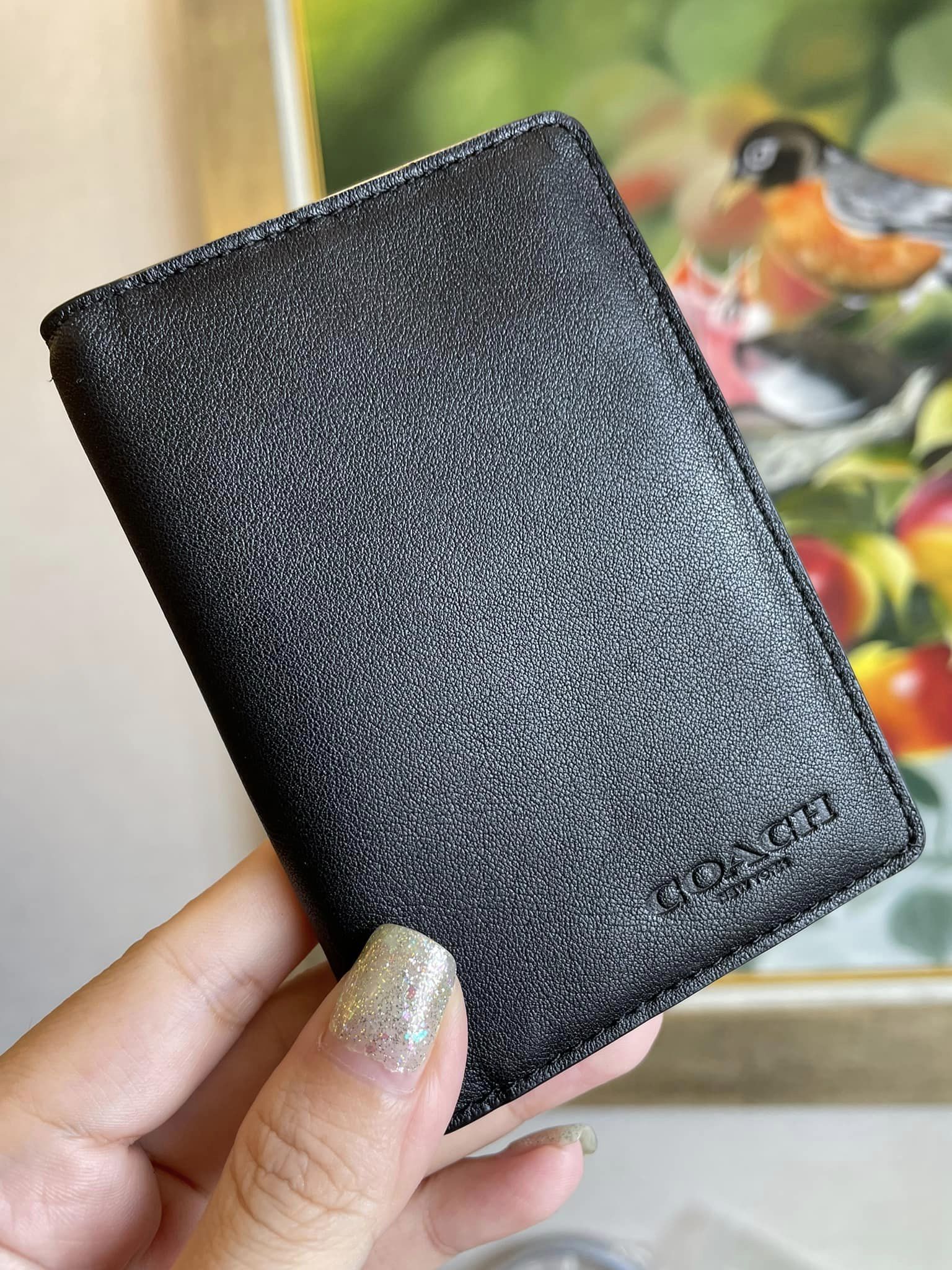 Ví Coach card case chính hãng