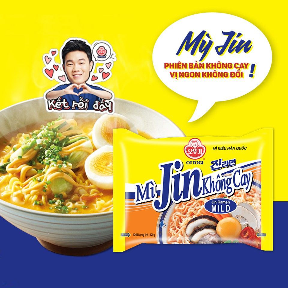 Mì tô Jin không cay Ottogi 110g
