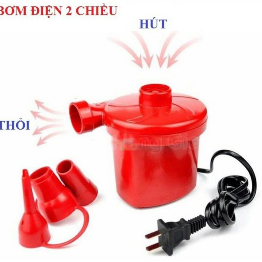 Bơm Hơi Điện Mini Vouller 2 Chiều (Giao Màu Ngẫu Nhiên) - Hàng Chính Hãng