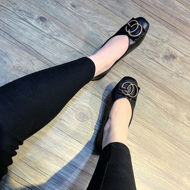 giày bệt nữ chữ GC