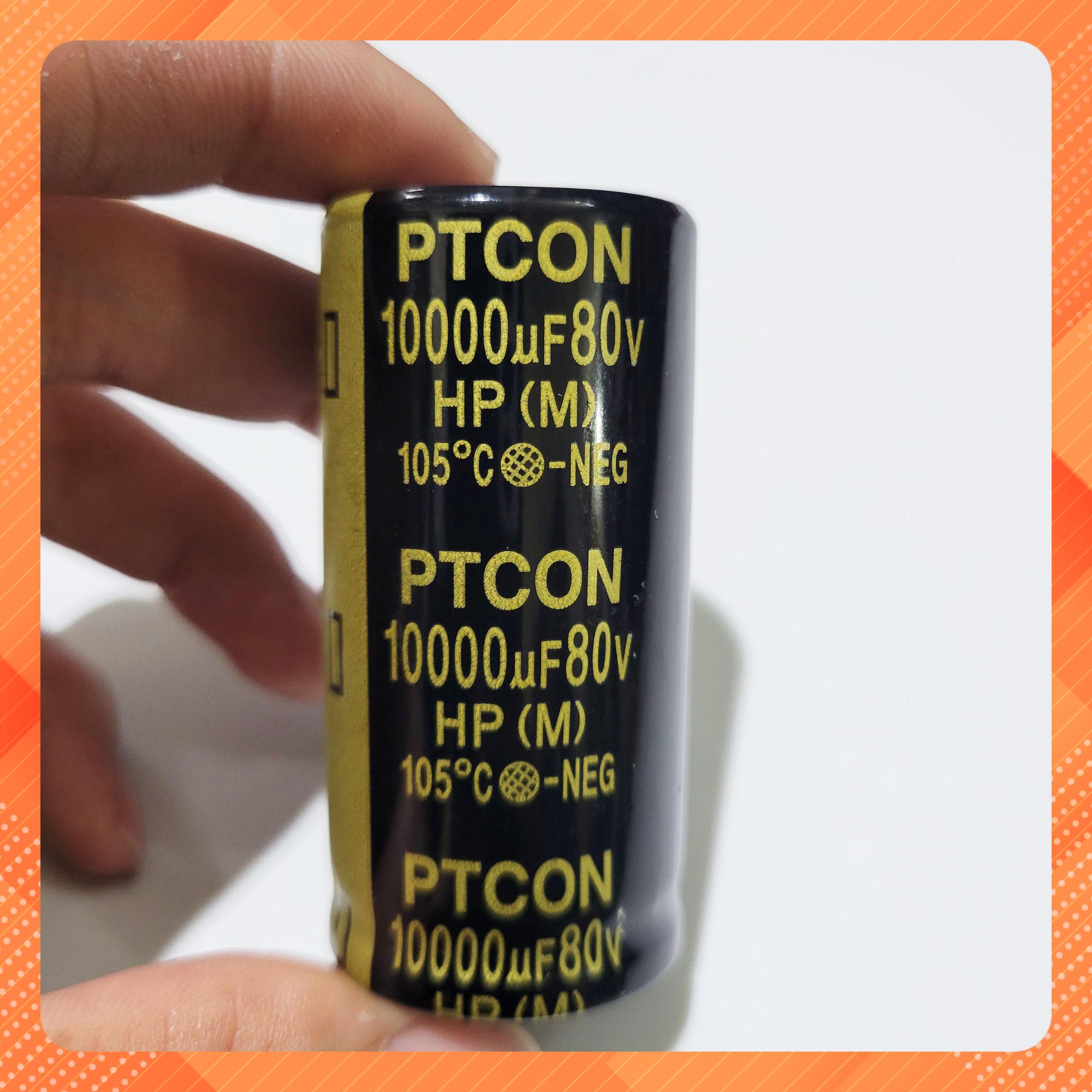 Tụ Lọc Nguồn 80v 10000 3cm x 6cm