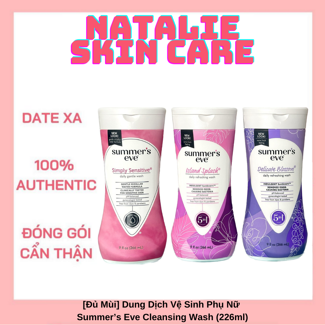 [Đủ Mùi] Dung dịch vệ sinh phụ nữ Summer’s Eve Cleansing Wash