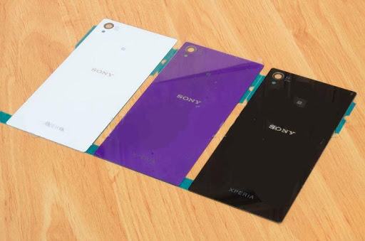 Nắp Lưng cho điện thoại sony Z1 (đen)