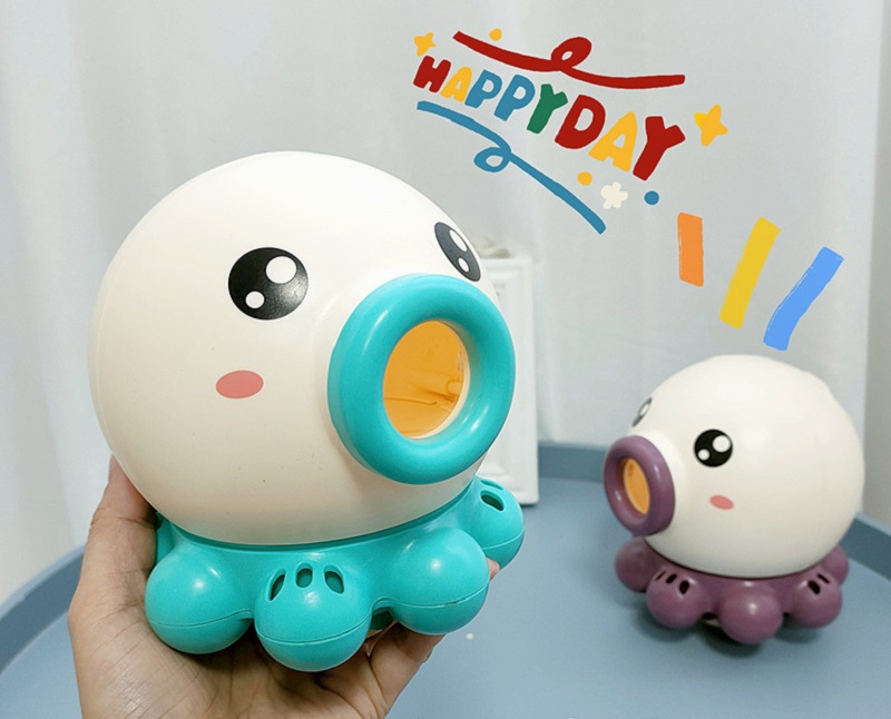 Bạch tuộc xoay nước đồ chơi bồn tắm
