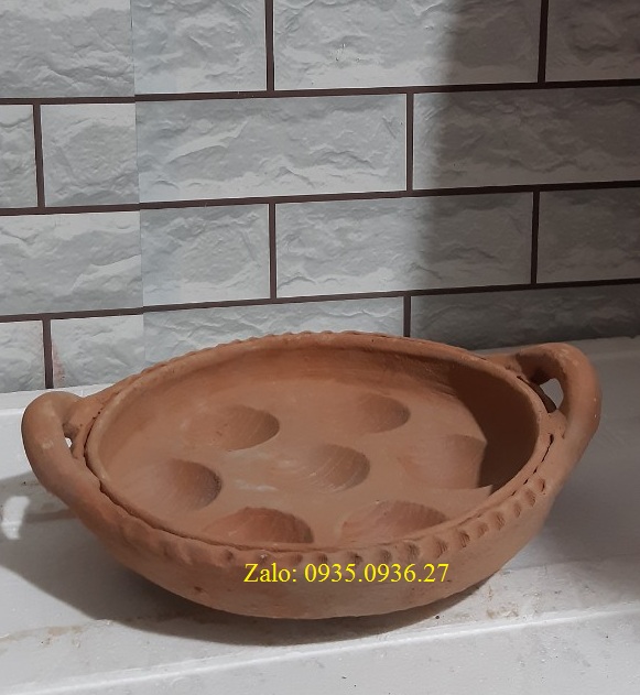 Khuôn đất nung 7 lổ không nắp
