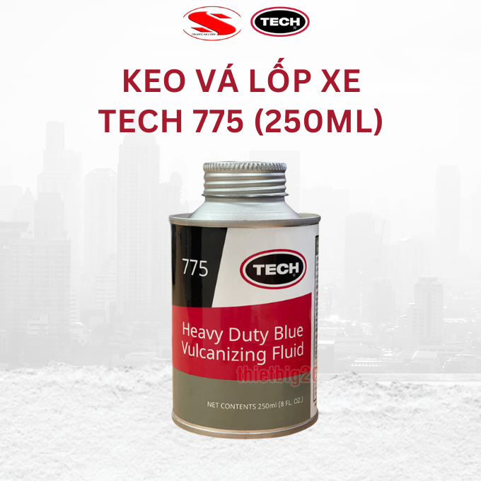 Keo vá lốp chuyên dụng Tech 775 (250ml)