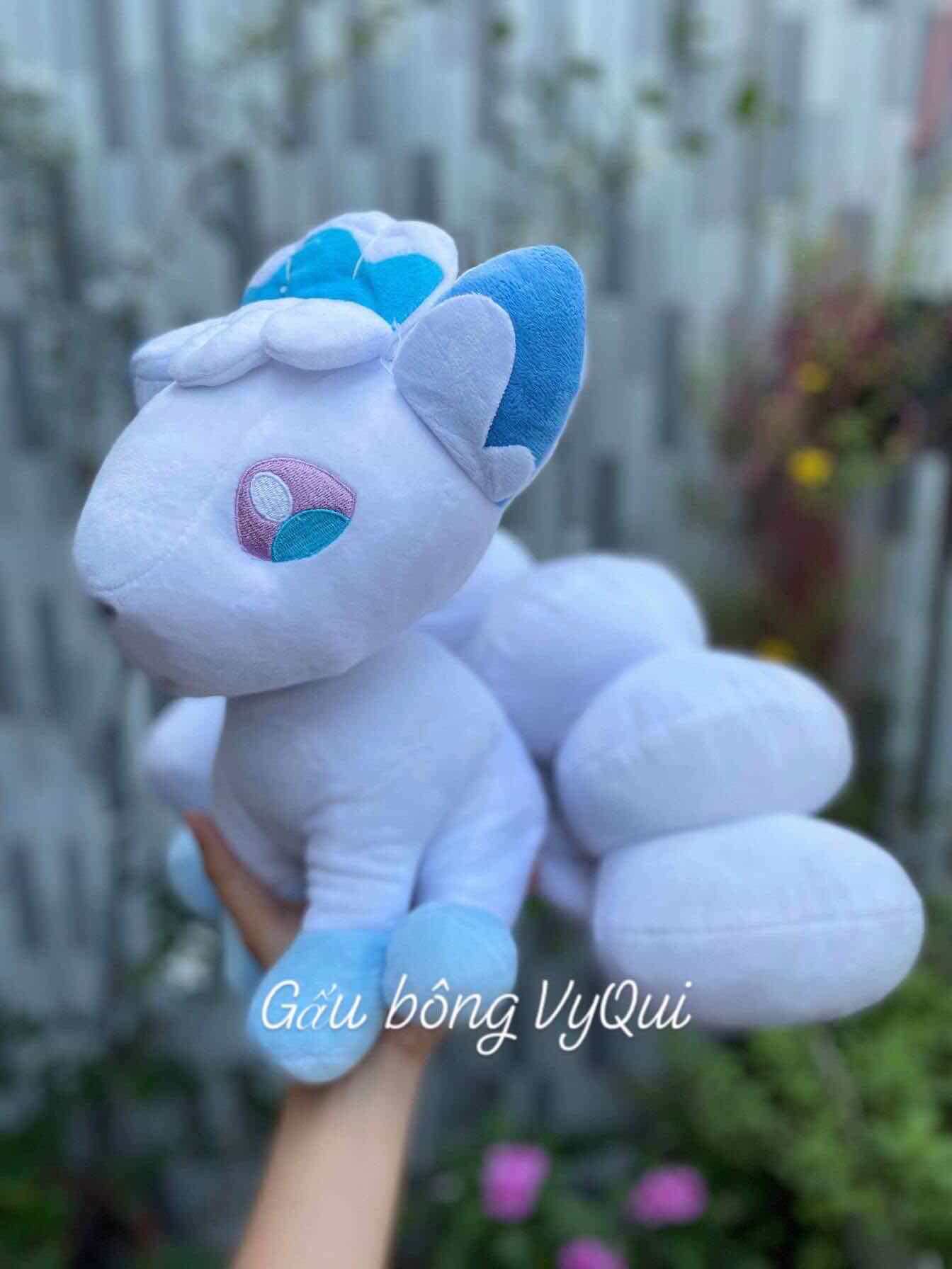 [HCM]Gấu bông pokemon cáo 6 đuôi Vulpix băng s