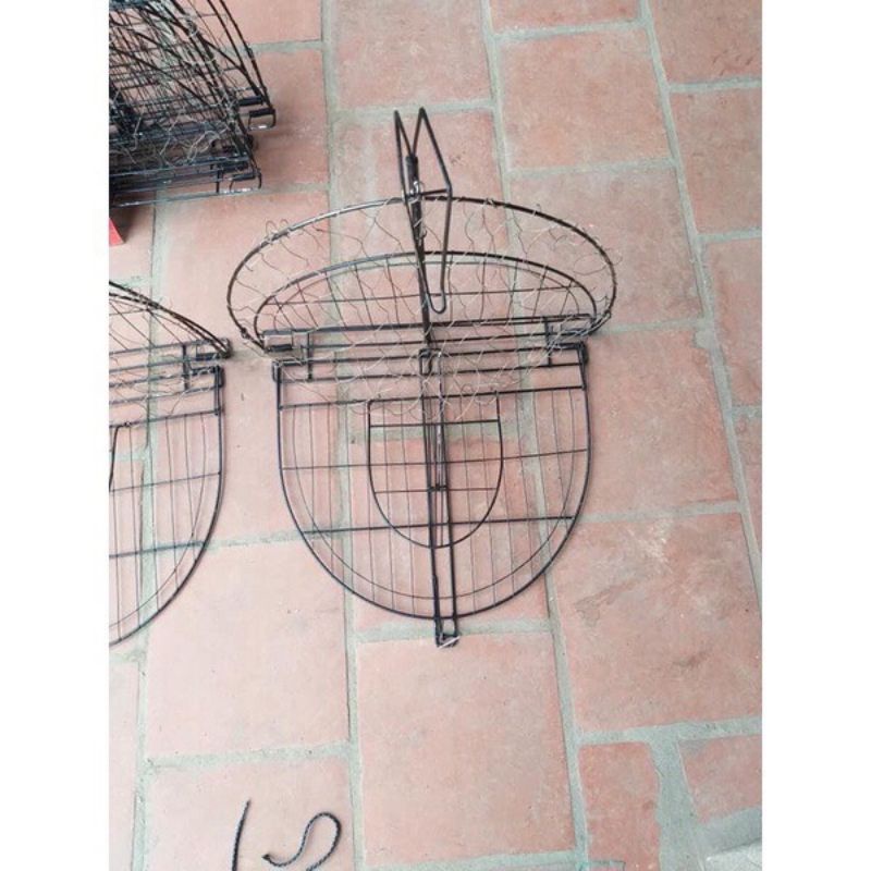 Mẹt bẫy chim treo cây và để đất bẫy bìm bịp
