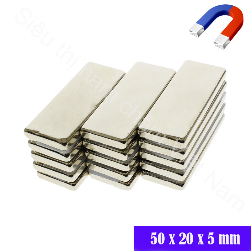 50x20x5mm rare earth magnets super strong suction rectangle magnets