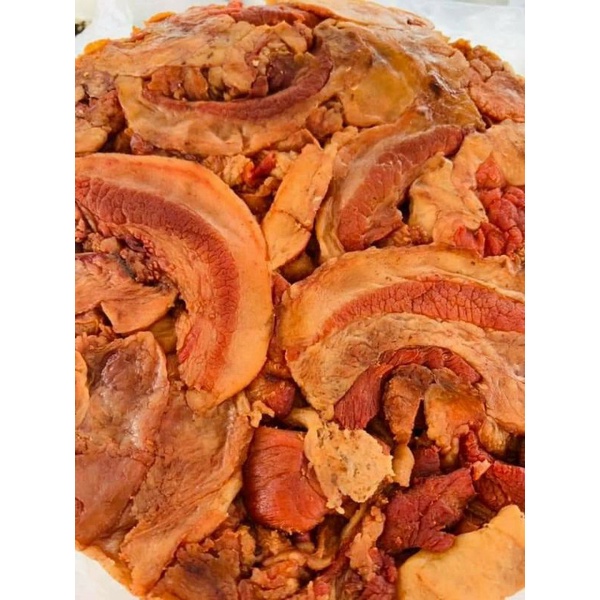 Tóp thịt cháy tỏi 250gr - Bánh tóp mỡ 200gr