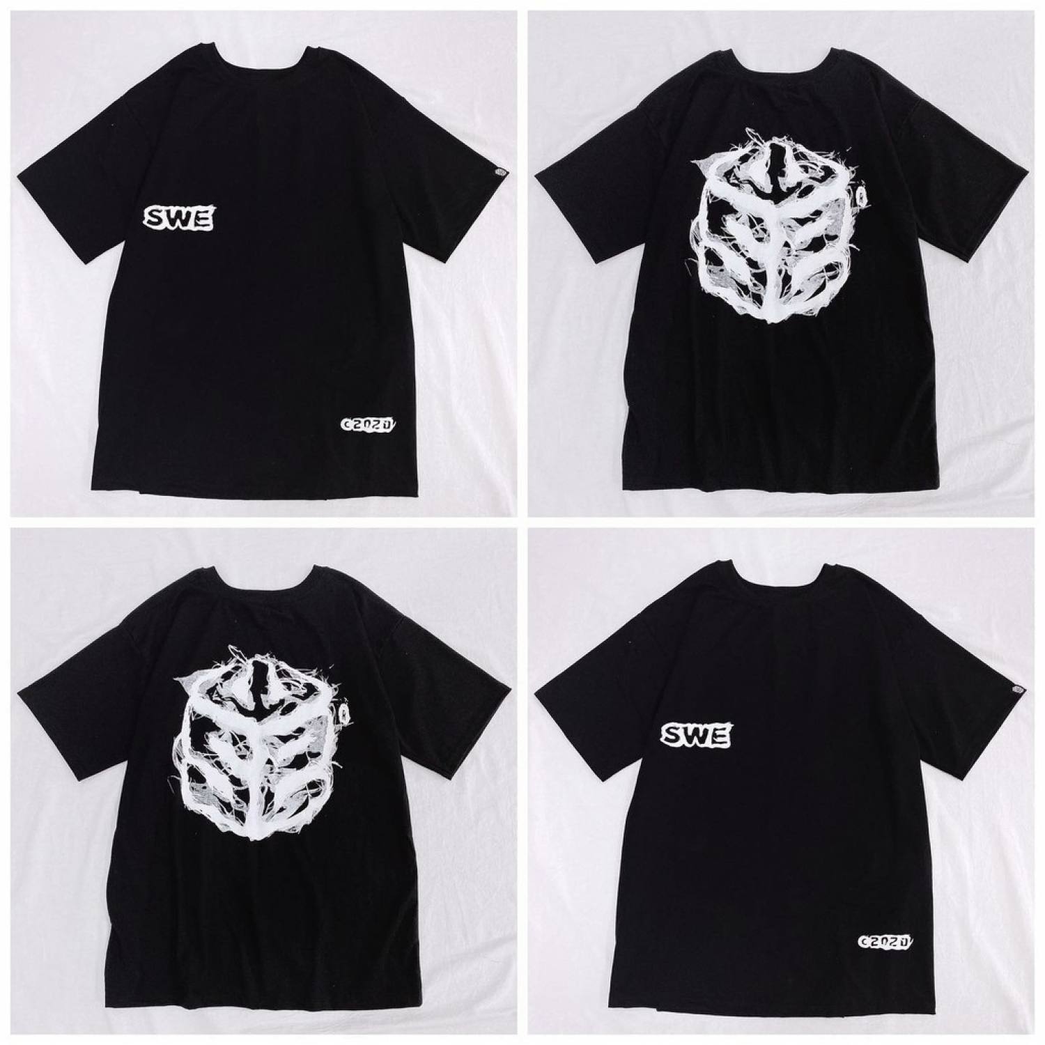 Áo Thun Tay Lỡ SWE SMOKE TEE Unisex