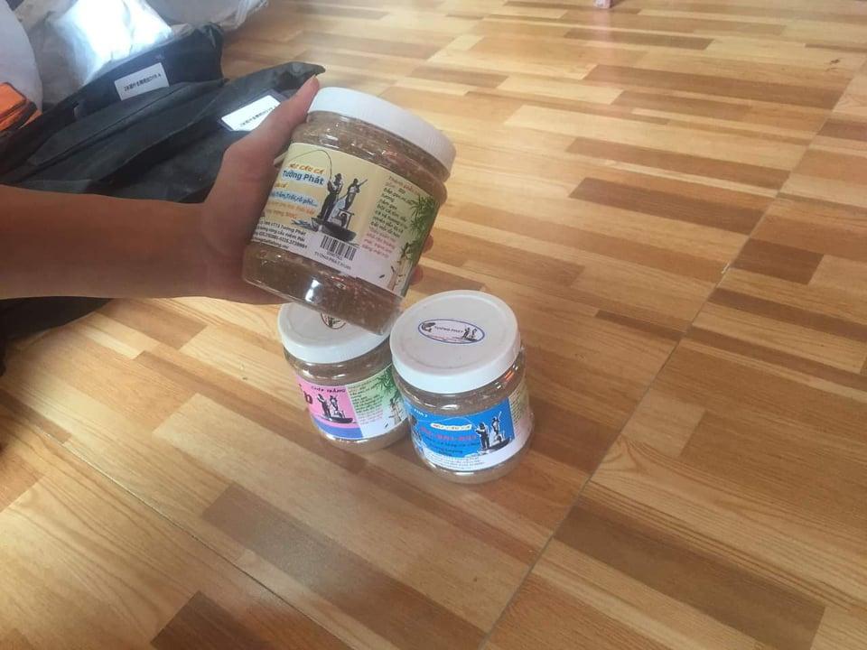 mồi câu cá rô phi hộp 500gr