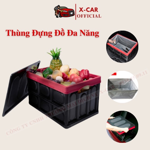 Thùng Đựng Đồ Cốp Sau Ô Tô – Thùng Đựng Đồ Gấp Gọn