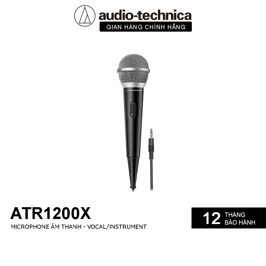 Microphone Audio-technica ATR1200X - Hàng Chính Hãng