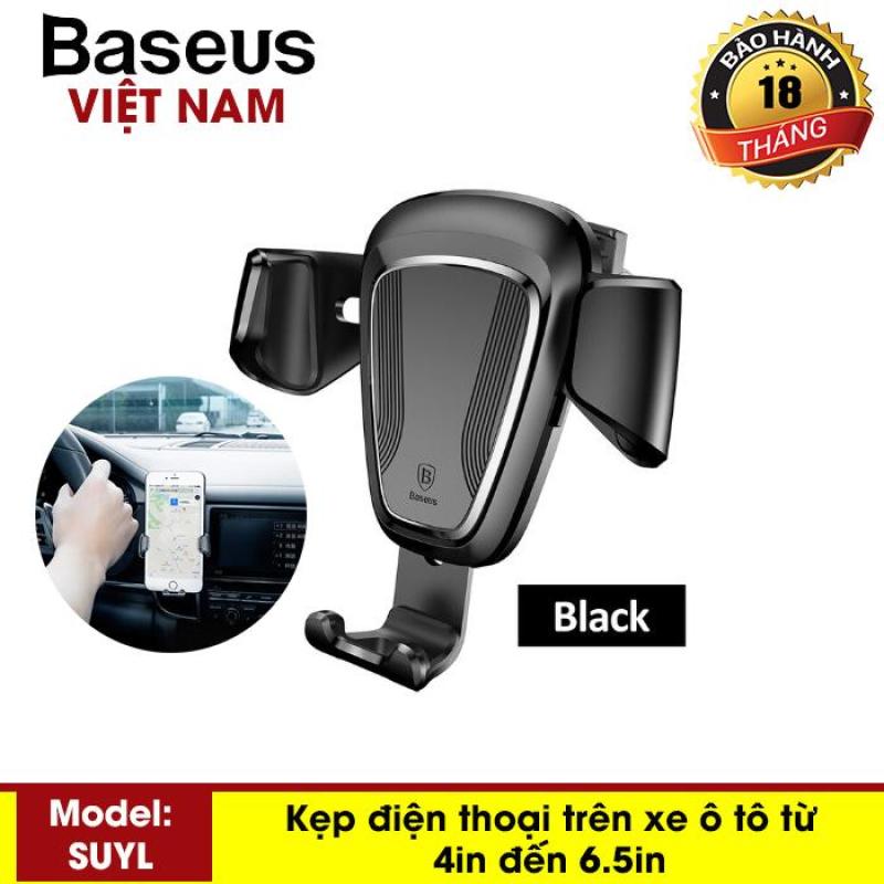 Kẹp điện thoại - Giá đỡ điện thoại trên ô tô Baseus Gravity Car Mount - Phân phối bởi Baseus Vietnam