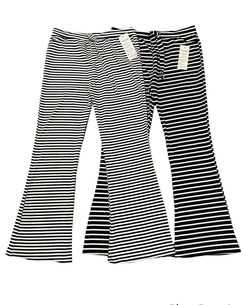 Quần ống loe - Set quần legging cạp cao ống loe