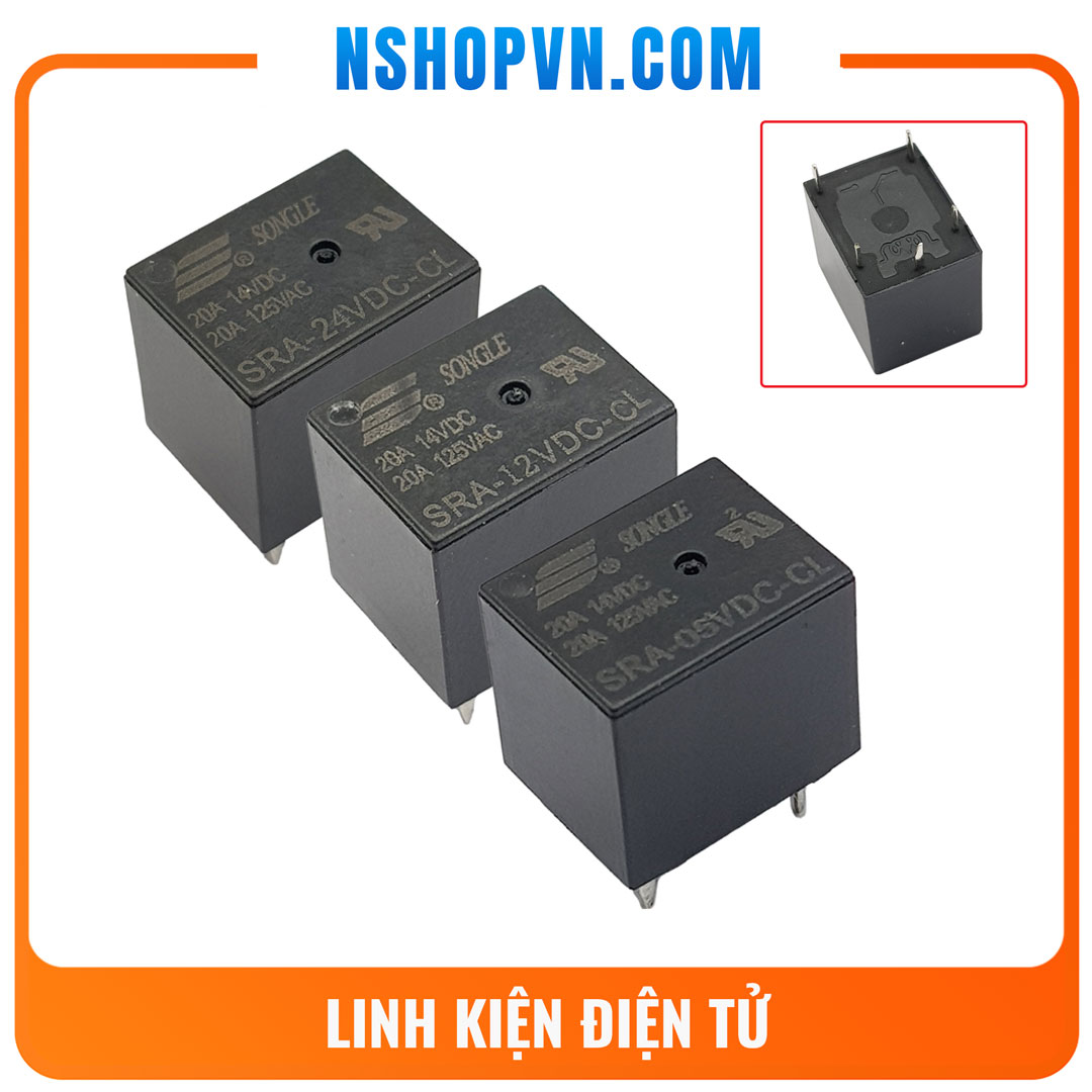 Relay Songle 20A 5 chân