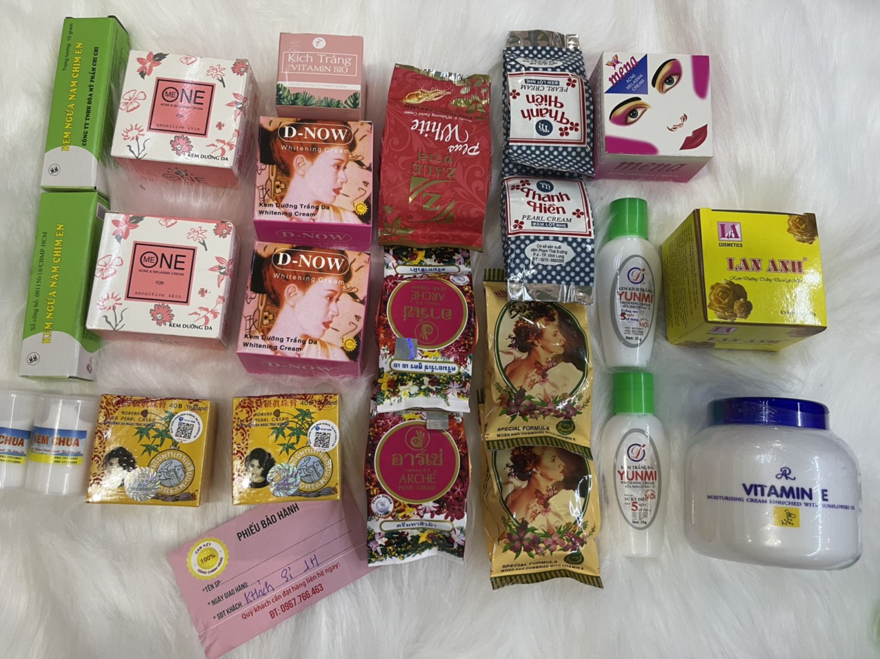 Combo siêu trắng kem trộn 13