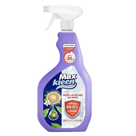 (Hàng quà tặng không bán) Nước lau bề mặt đa năng 520ml