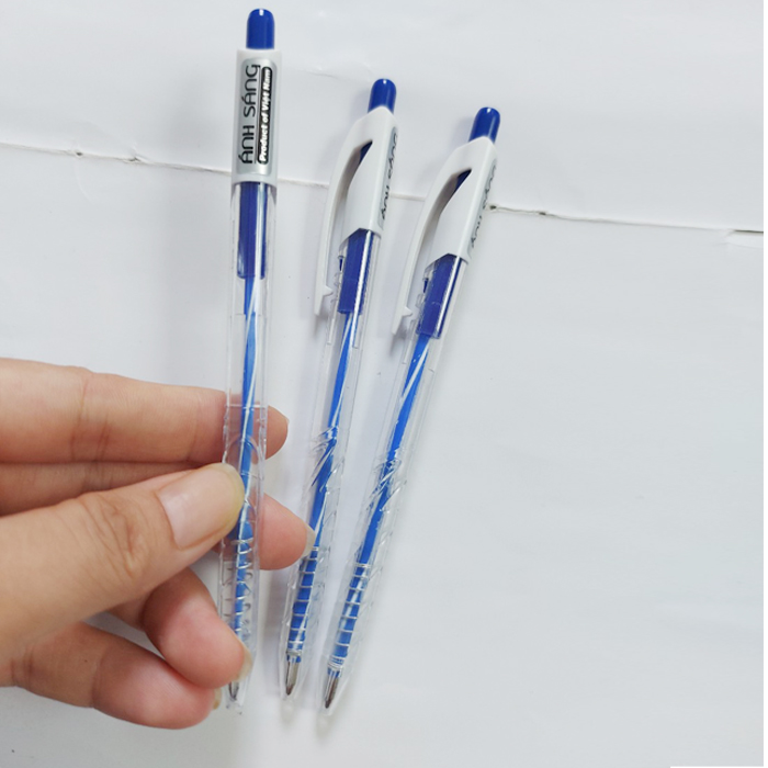 Combo 50 bút bi xanh cao cấp siêu êm TT-079 ngòi 0.7mm