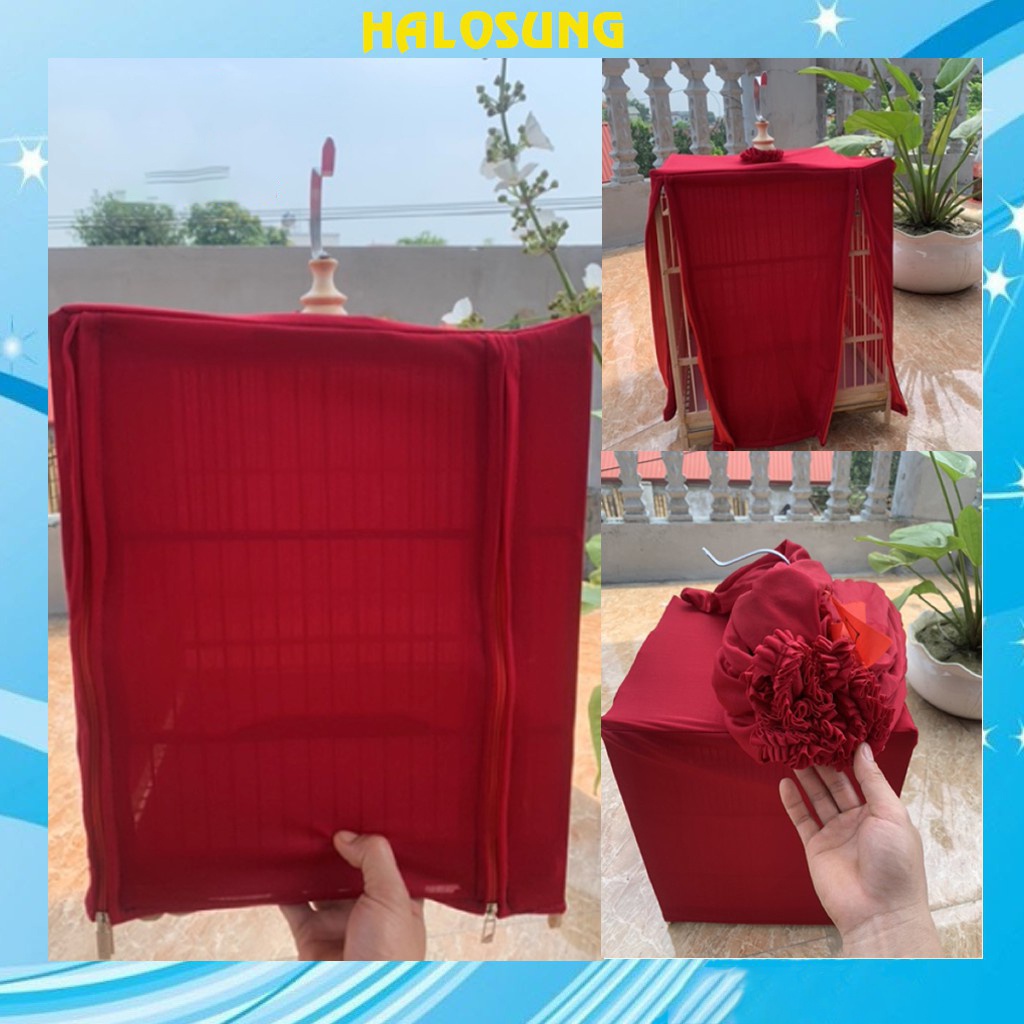 Áo lồng chim Halosung áo lồng chào mào cao cấp phụ kiện lồng chim PK101