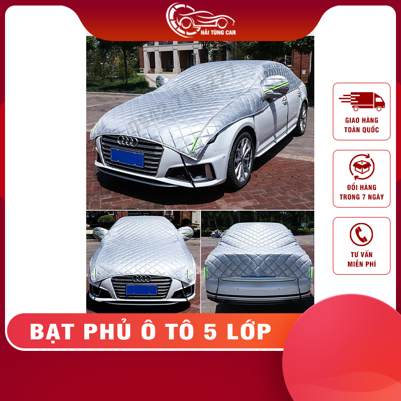 Bạt phủ ô tô 5 lớp cao cấp