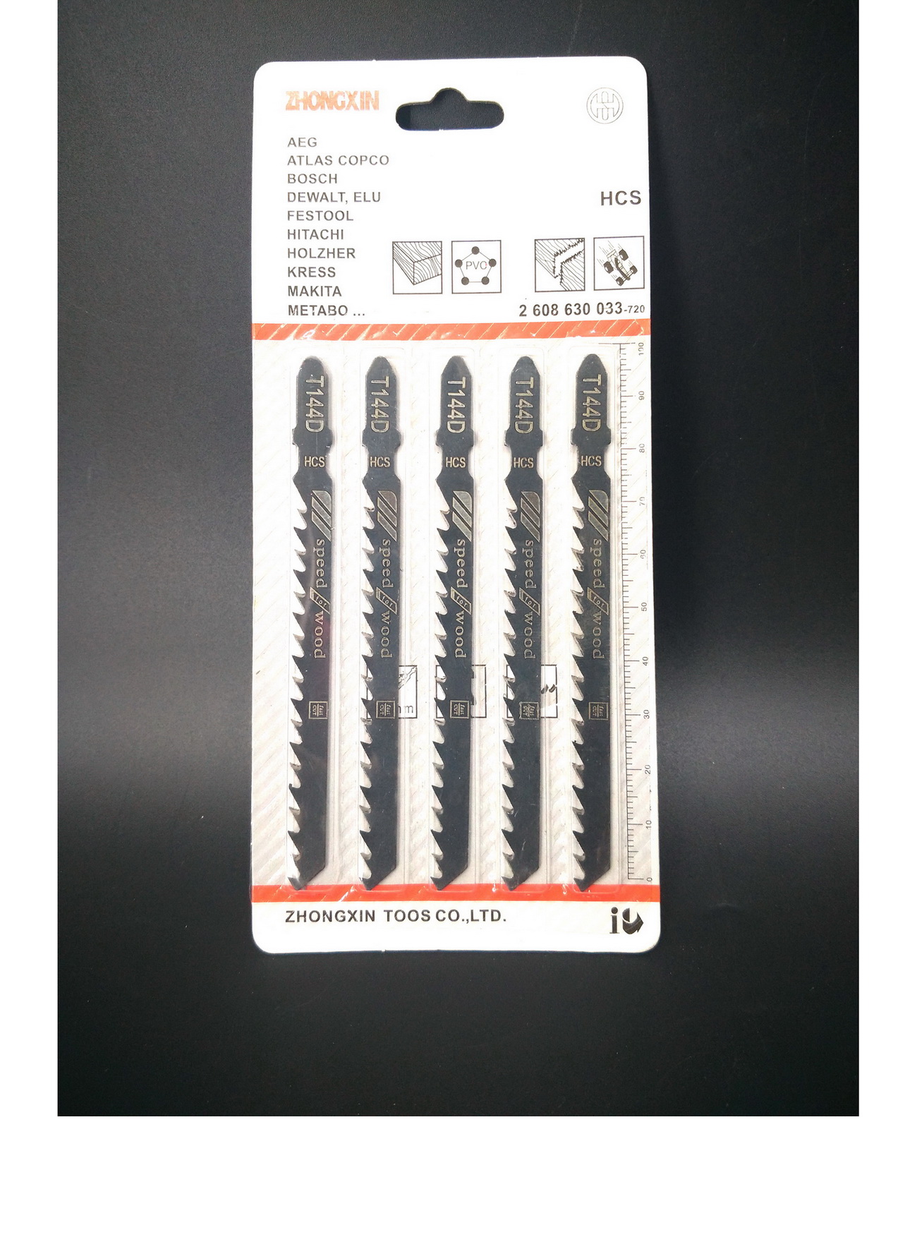 BỘ 5 LƯỠI CƯA LỌNG GỖ T144D