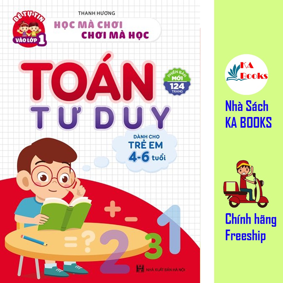 Sách - toán tư duy - dành cho trẻ em từ 4 - 6 tuổi