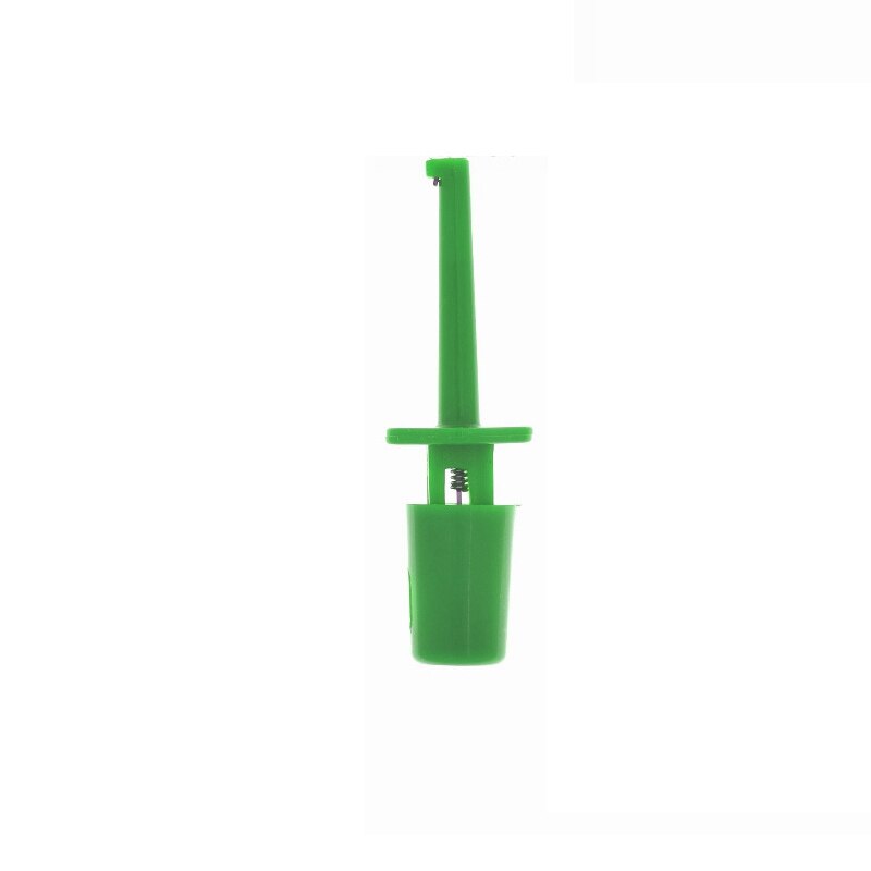5Pcs Mini Single Test Hook Clip Test Probe for Electronic Testing IC Grabber Small Size Round Crocodile Clip Hook Test Clip