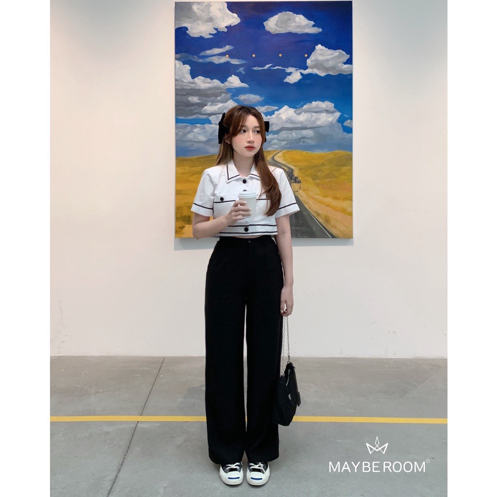 Áo croptop Mono Mayberoom