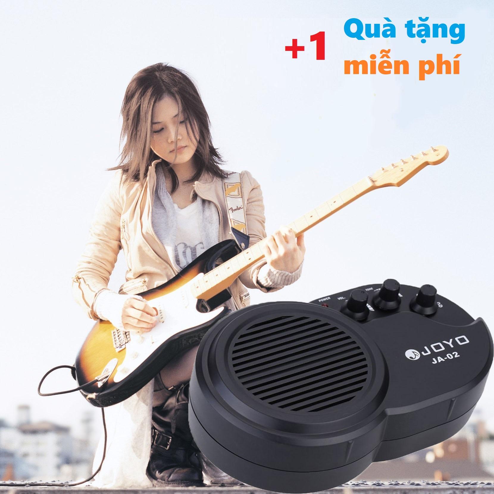 Ampli Đàn Guitar Mini Joyo JA-02 - Phân phối bới Phukiensieure (Amplifier Clean Distortion Effects - Bộ khuếch đại Loa 3W)